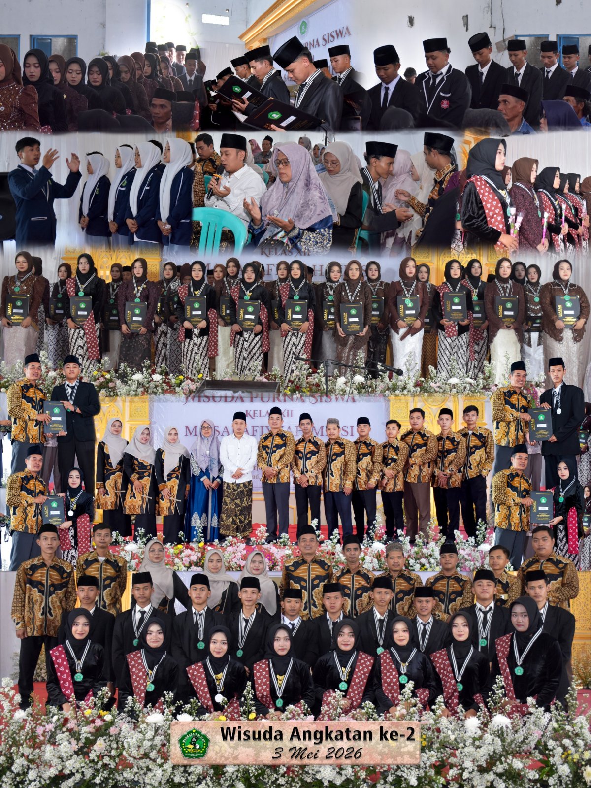 Pelaksanaan Wisuda ke II MA AL-FALAH TA 2025/2026.