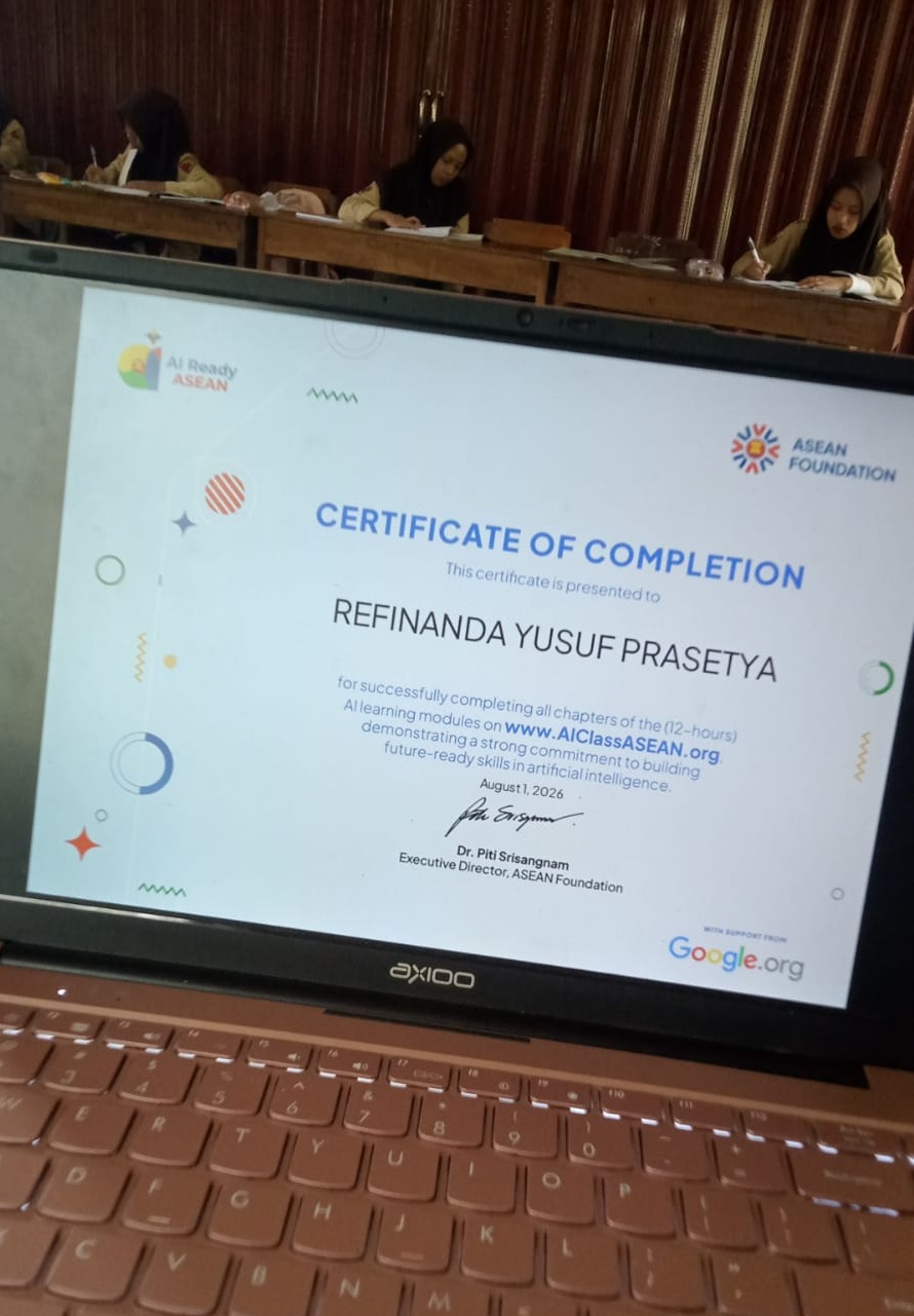 Wujudkan Generasi “Pinter Ngaji Cakap Teknologi”, Siswa MA Al Falah Karanglangu Ikuti Pelatihan Santri AI Fellowship 2026